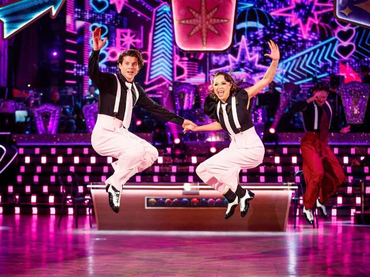 Lewis Cope tops Strictly leaderboard with perfect 40 as La Voix withdraws