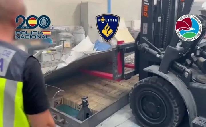 Les tumban oficinas al Cártel Sinaloa y CJNG en España, les quitaron más de mil kilos de drogas