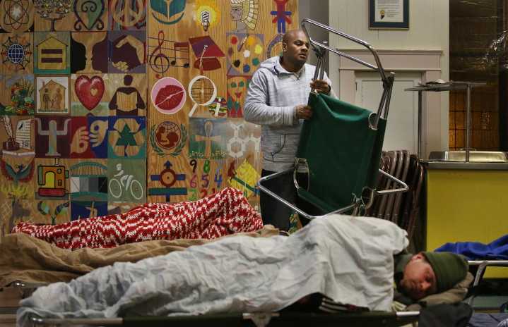 Cuyahoga County funds 2 winter shelters — while proposing broader cuts to homeless services