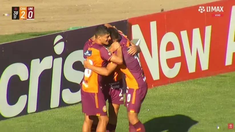 ¡Golazo! Universitario no reacciona y Los Chankas anotan el segundo tanto con gran jugada que desarmó a defensa crema [VIDEO]