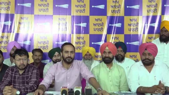 AAP receives major boost in Tarn Taran as BJP and Congress leaders join the party