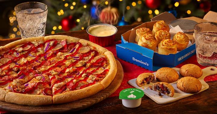 Everything new at Domino's for Christmas including the return of 'fan favourites'