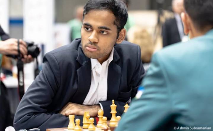 Arjun Erigaisi Scores Confident Win as Gukesh Begins Third Round with a Draw