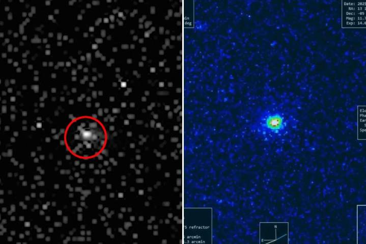 Chinese spacecraft shoots images of 3I/ATLAS during Mars fly