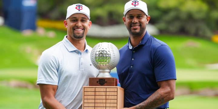 Royce Lewis, Aaron Hicks win MLB Open golf tournament