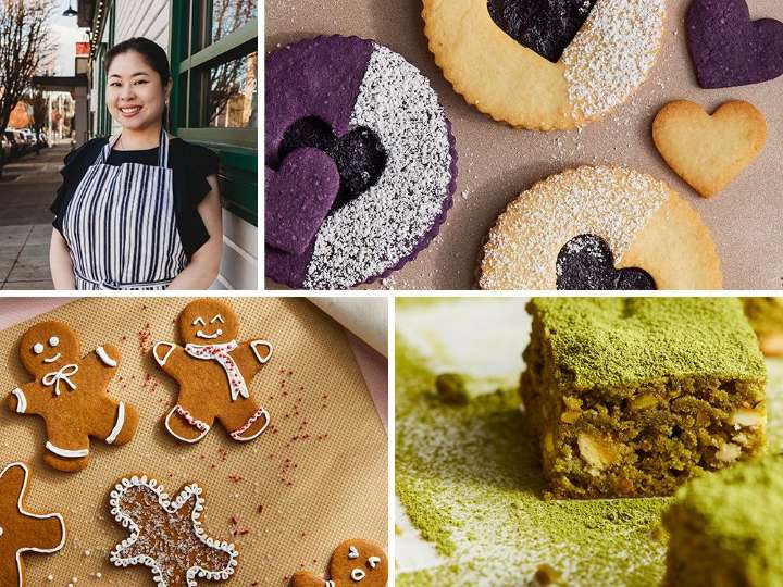 Christmas cookie recipes from 108 Asian Cookies