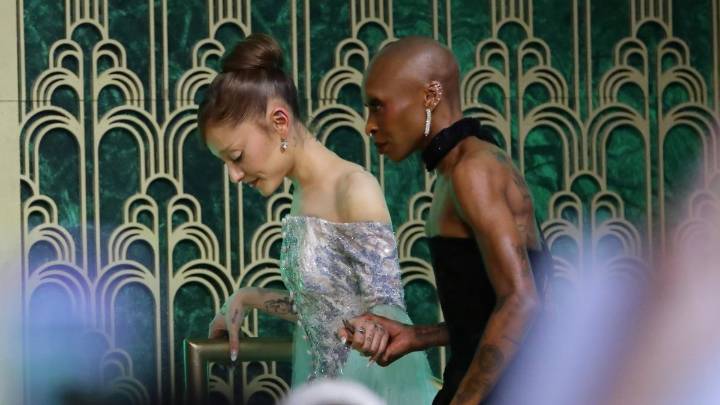 Cynthia Erivo reacts to protecting Ariana Grande after ambush