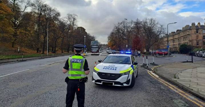 Edinburgh driver charged for 'attempting to pervert the course of justice' during routine stop