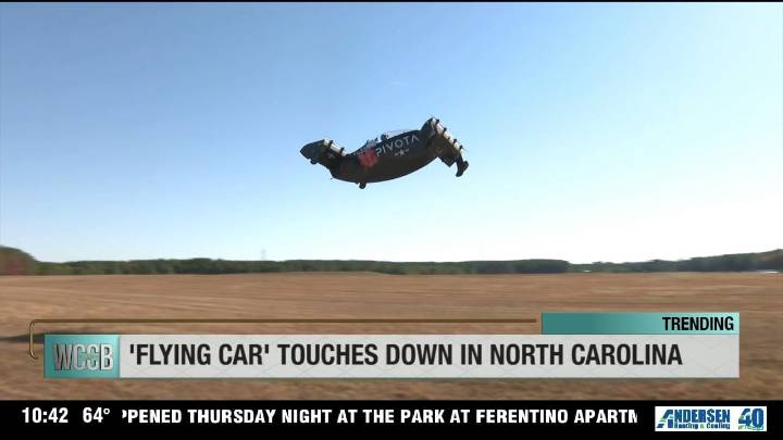 ‘Flying car’ touches down in North Carolina