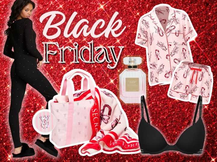 Victoria's Secret is giving away holiday blanket & tote bundles for Black Friday