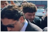 Christian Nodal llega al Reclusorio Oriente acompañado de su abogado por conflicto con Universal Music