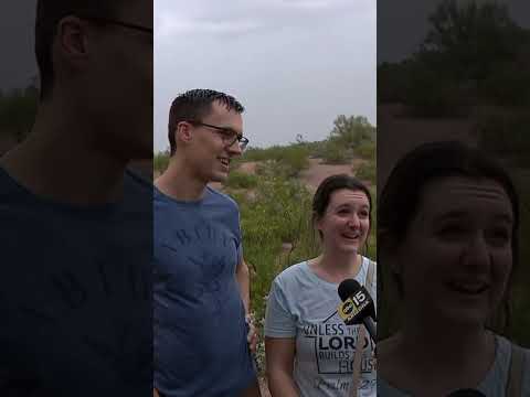 How rare desert rainfall is impacting Valley residents