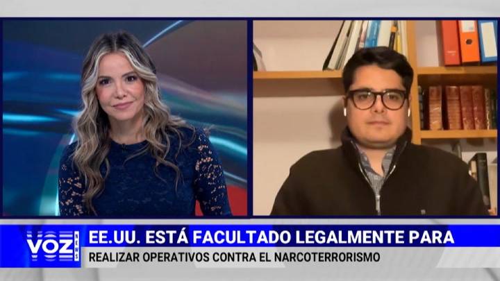 VOZ News: abogado dice que EEUU está facultado legalmente para realizar operativos contra el narcoterrorismo