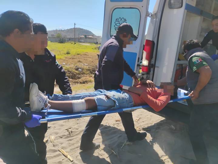 Menor de 13 años resulta lesionado por arma de fuego en Tequexquitla
