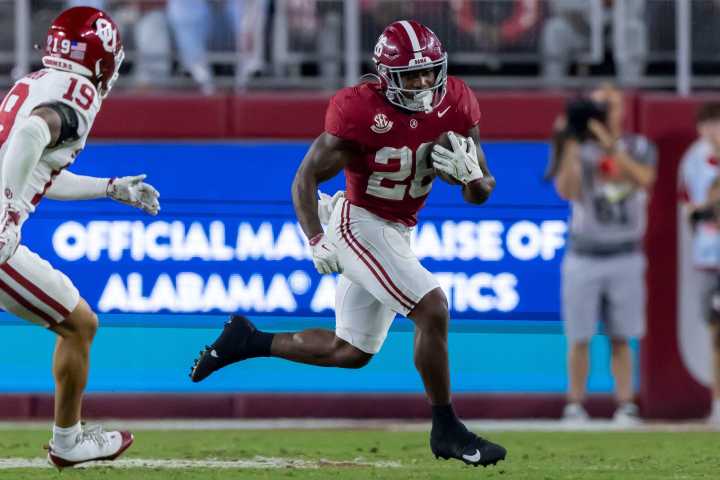 Crimson Tide drops six spots in latest CFP rankings