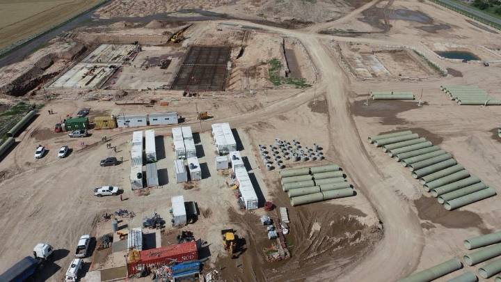 Avanza el Acueducto Biprovincial Santa Fe