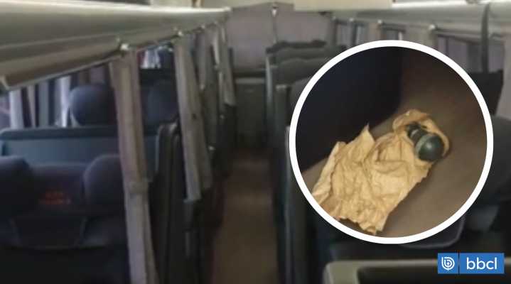 Sorprenden a boliviano transportando granada en bus: le pagaron $100 mil para llevarla a Calama