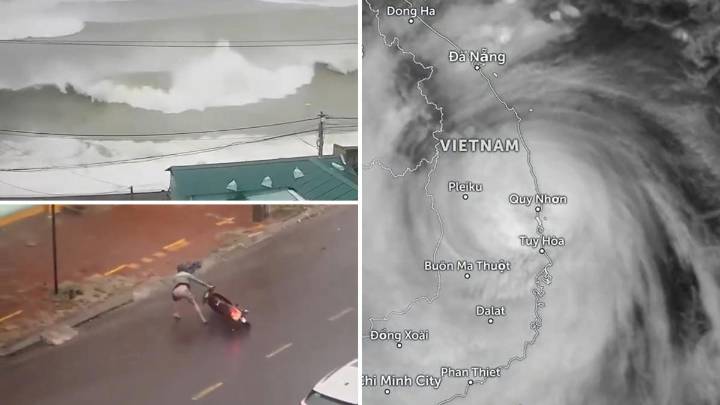 Typhoon Kalmaegi slams into Vietnam after killing 114 in Philippines, hundreds of flights cancelled