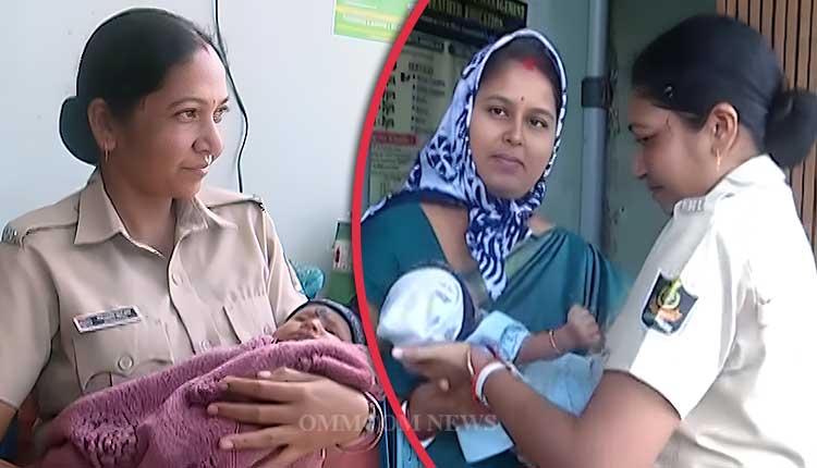 Lap of Love: Lady Cop Goes Above And Beyond, Helps Young Mom Ace Exam