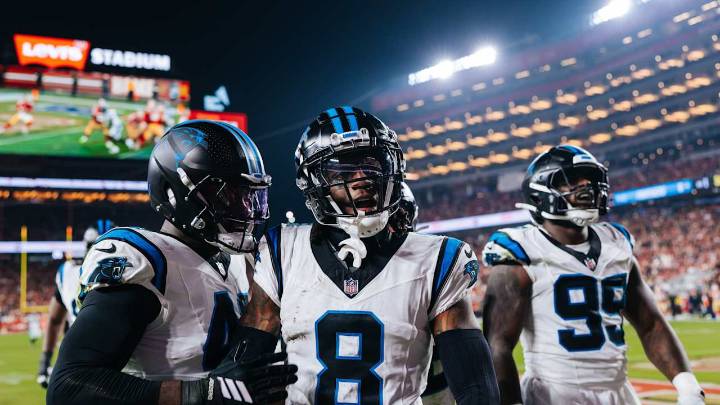 Panthers' defense gets three picks to stay in game, but injuries pile up in loss