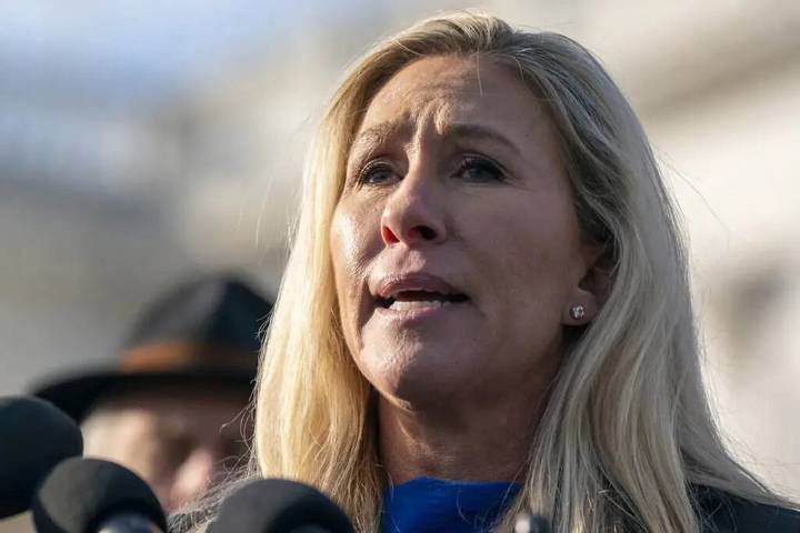 Marjorie Taylor Greene de aliada de Trump a adversaria