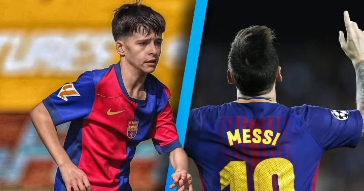 El FC Barcelona descubrió al “nuevo Messi”, tiene 13 años y la está rompiendo en las ligas infantiles de España