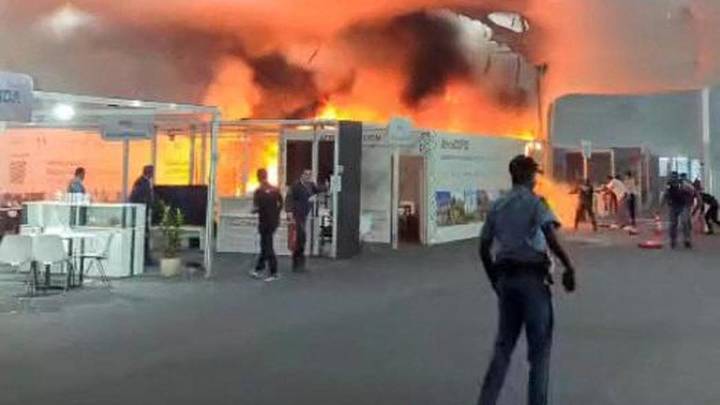 Fire breaks out in pavilion at COP30 venue in Brazil