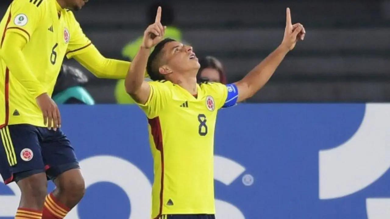 Así fue el primer gol de Gustavo Puerta con Selección Colombia; Nueva Zelanda, la víctima