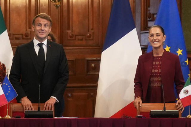 Nuestro interés es fortalecer la relación con Francia: Presidente Claudia Sheinbaum pardo en encuentro con empresarios franceses