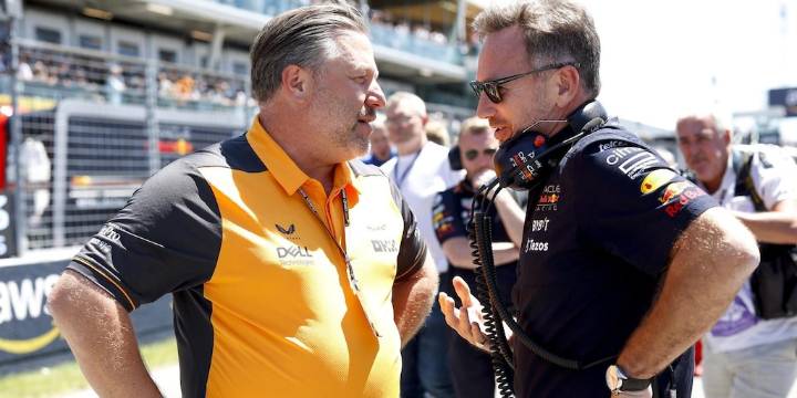 Los dardos del director de McLaren a Max Verstappen y la ácida crítica a Christian Horner, ex jefe de Red Bull