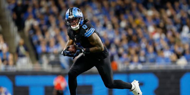 Jahmyr Gibbs leads the Lions to a 34-27 victory in overtime over the Giants