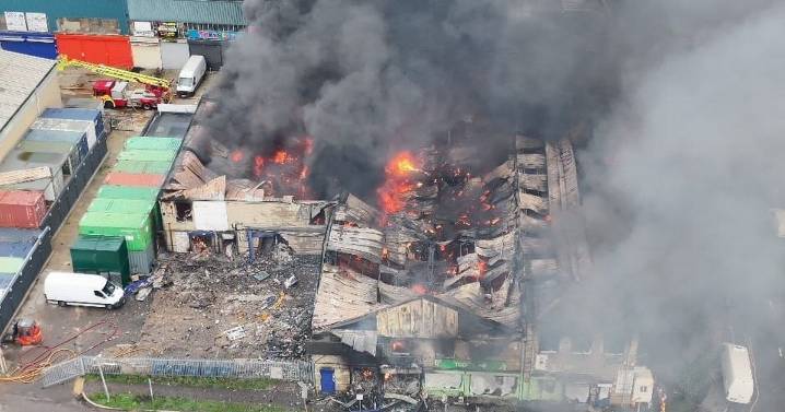 West London business loses '£10k of stock burnt to ashes' in terrifying Southall fire