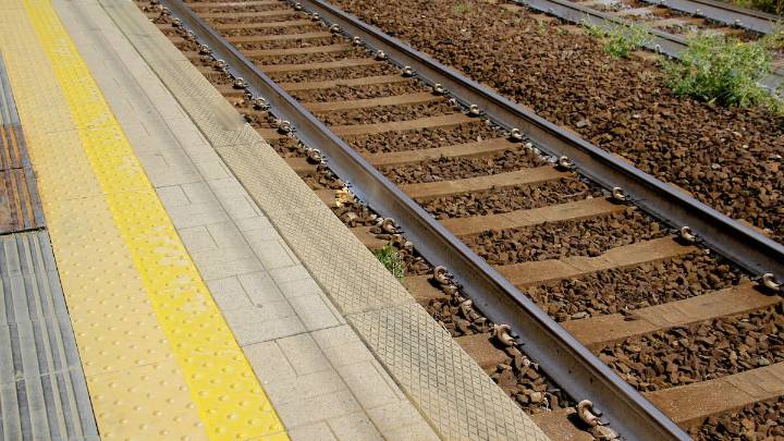 Train Derails After Hitting Landslide