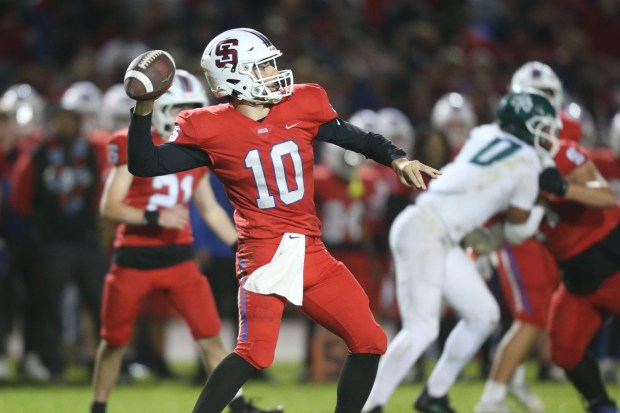 St. Ignatius, Sacred Hearth Cathedral clash at midfield after Bruce