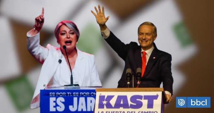 Jara en aprietos, un Kast confiado y los deseados votos de Parisi: los ganadores de las presidenciales
