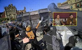 PRI financió grupos de choque el 15N, acusa Morena