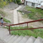 Obras de puesta en valor de escaleras urbanas