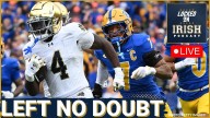REACTION: Notre Dame SMOTHERS Pitt 37