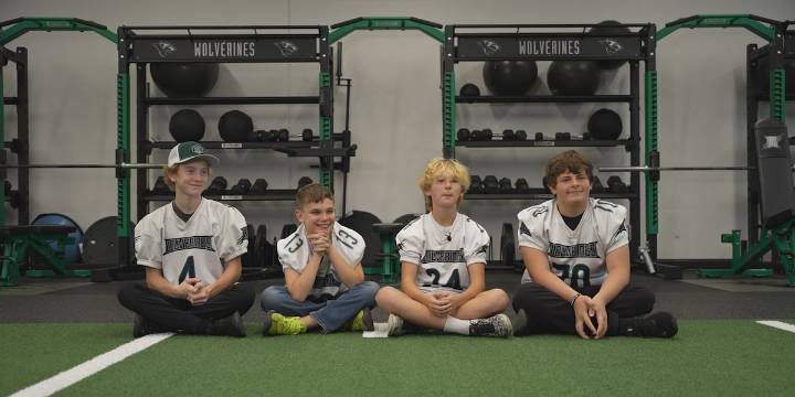 Bigger than the game: Rock Ridge player takes heartwarming handoff to the end zone