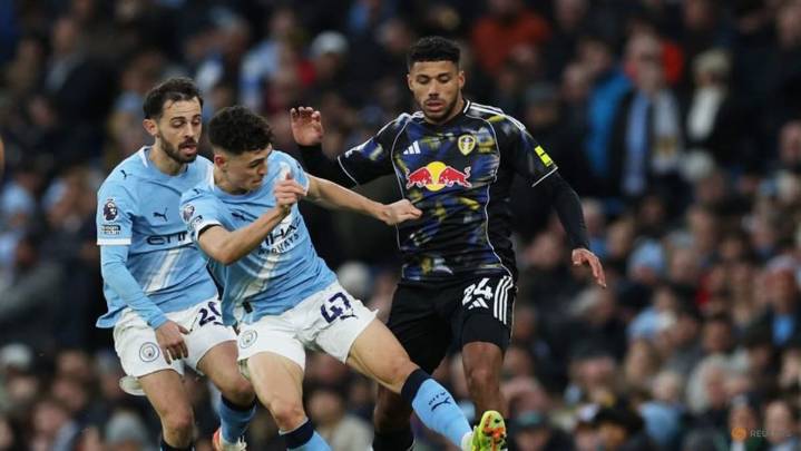 Foden's double secures Manchester City's thrilling win over Leeds