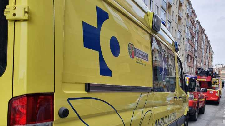 Retenciones de 5 kilómetros en el Corredor del Txorierri a la altura de Sondika tras un choque entre dos camiones y dos turismos