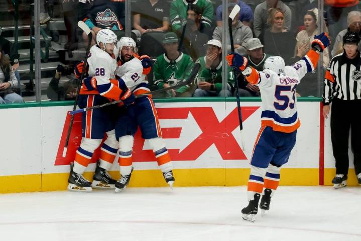 Bo Horvat gets 13th goal before ejection for Islanders in 3-2 win over Stars after tense finish – Winnipeg Free Press