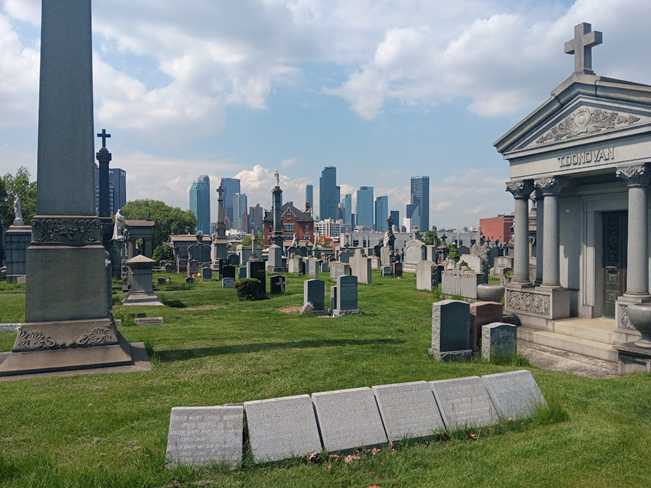The Graves of Calvary Cemetery