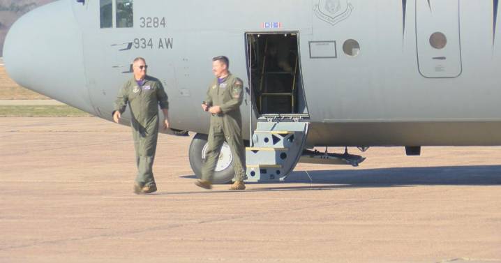 Airman celebrates 37 years of service with hometown flyover