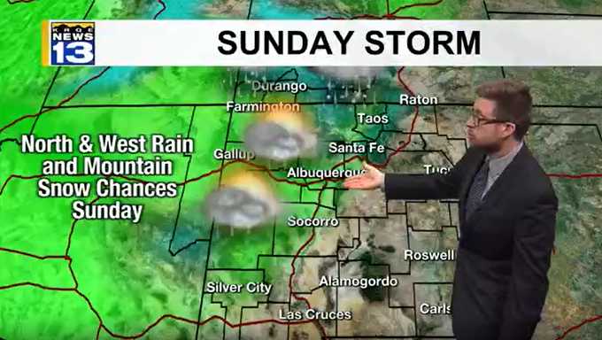 Record warmth possible before precipitation returns to New Mexico