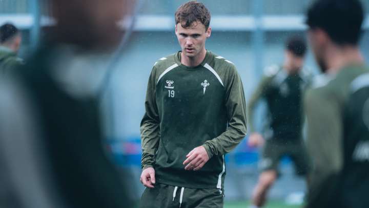 Swedberg, listo para reaparecer ante o Alavés