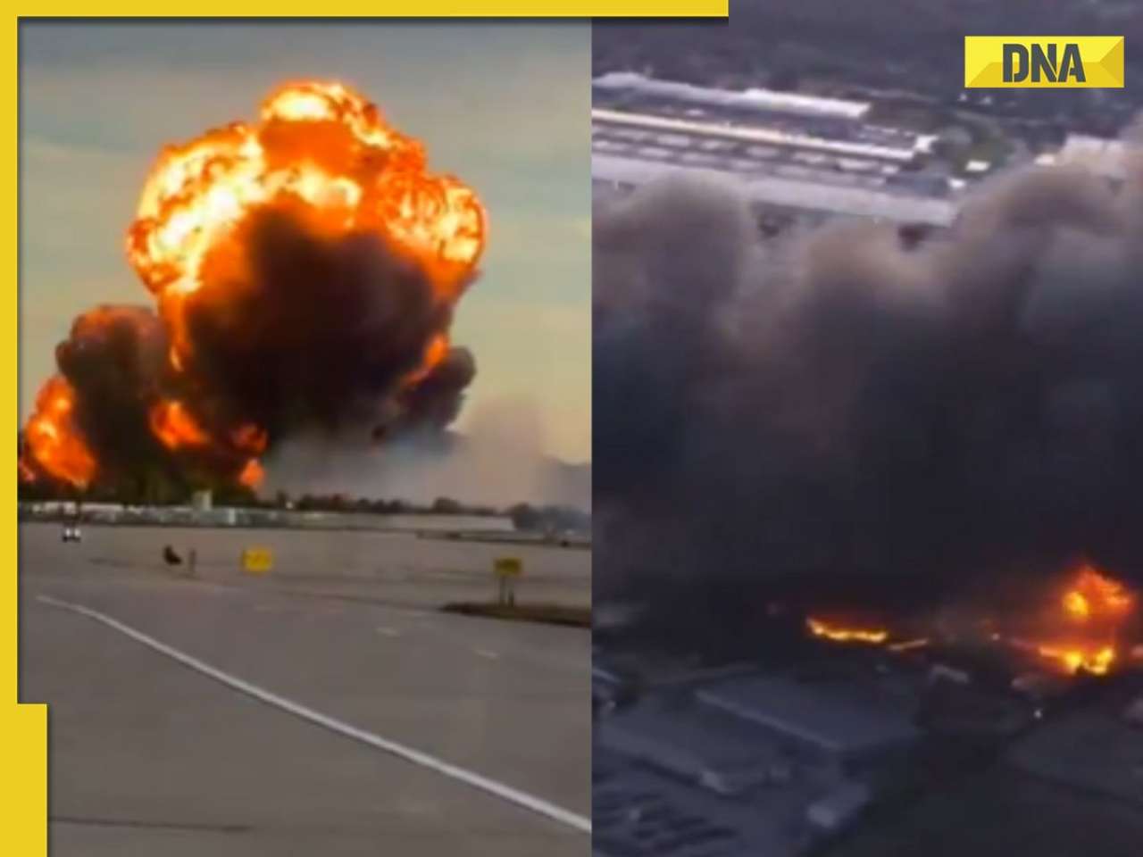 UPS cargo plane crashes minutes after takeoff from Louisville Airport, WATCH