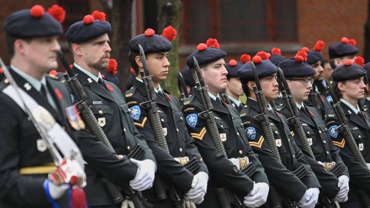 Montreal Remembrance Day ceremony 2025