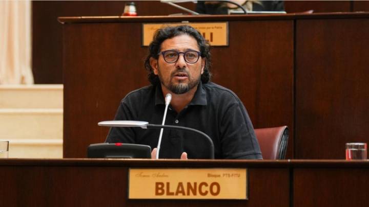 Blanco cuestionó el pedido de endeudamiento del gobierno y acusó a la legislatura de ser una escribanía del ejecutivo