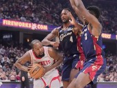 Rockets top Cavaliers 114-104 for fifth straight win